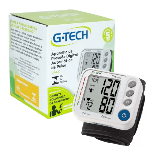 Aparelho de Pressão Digital G-Tech GP400