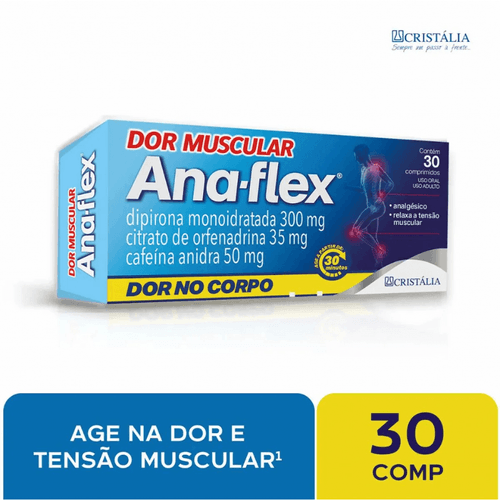 Ana-Flex 35+300+50MG com 30 comprimidos
