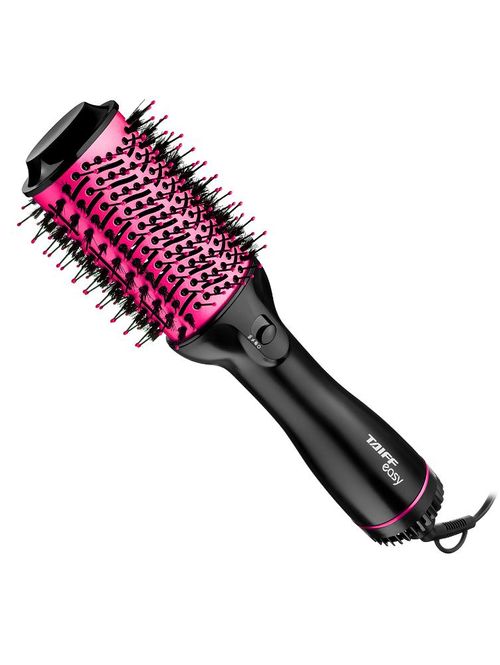 Escova Oval Secadora Taiff Easy Pink 1200w