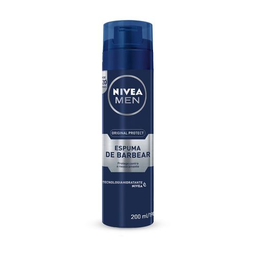 Espuma Barbear Nivea For Men Hidratante 200ml