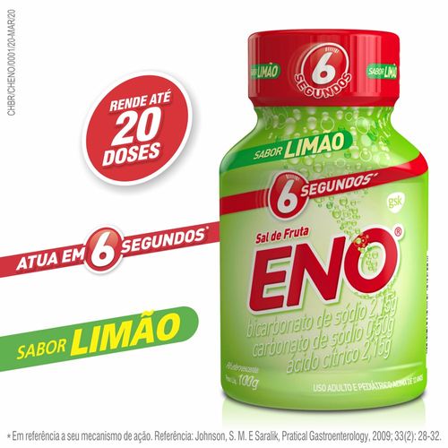 Sal De Fruta Eno Limão 100g