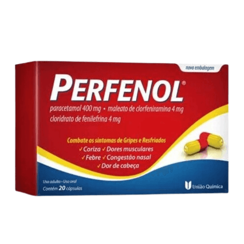 Perfenol Antigripal com 20 capsulas