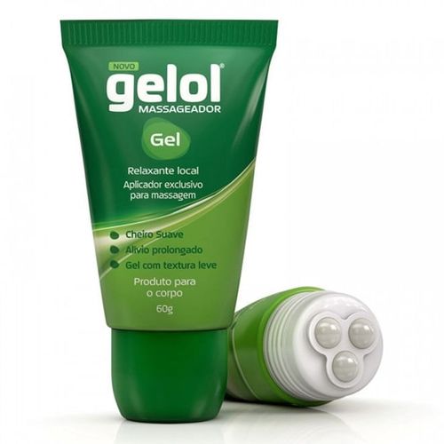 Gel Massageador Gelo Bisnaga 60G