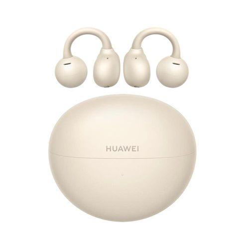Fone de Ouvido Huawei FreeClip Bluetooth - Branco Areia