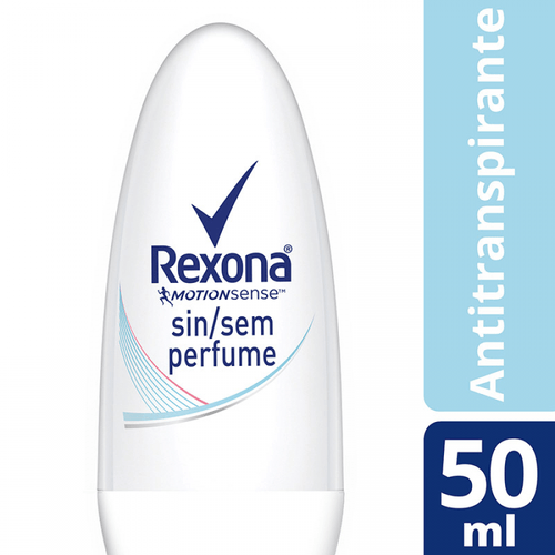 Desodorante Rollon Rexona Feminino Sem Perfume 50Ml