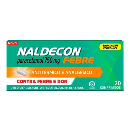 Naldecon Febre 20 Comprimidos