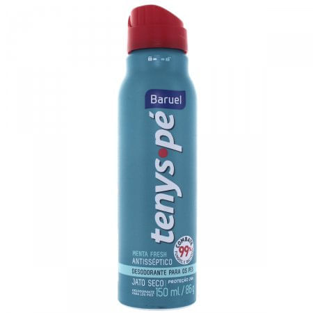 Tenys Pé Baruel Jato Seco Menta Fresh 150ml
