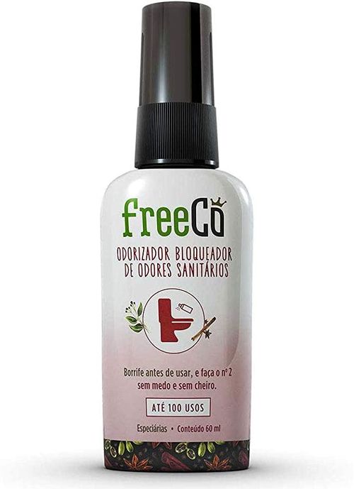 Bloqueador de Odores Sanitários Freecô Especiarias com 60ml