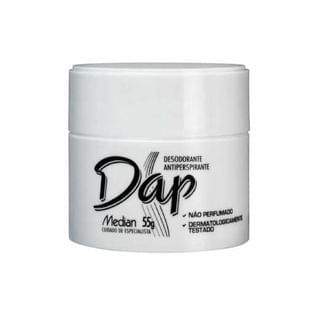Desodorante Antitranspirante Creme Dap Sem Perfume 55G