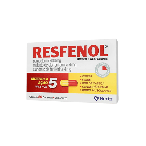 Resfenol Com 5 Capsulas