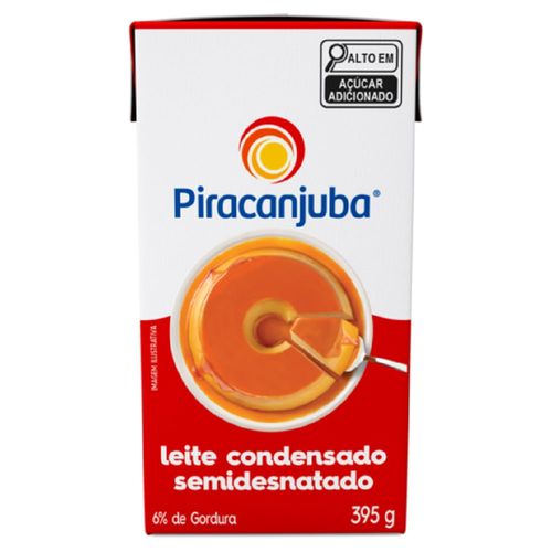 Leite Condensado Piracanjuba Semidesnatado 395g