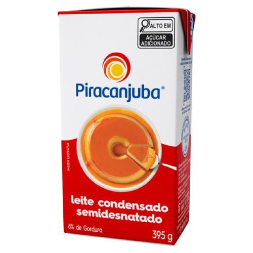 Leite Condensado Piracanjuba Semidesnatado 395g