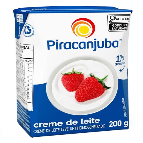Creme De Leite Piracanjuba 200g