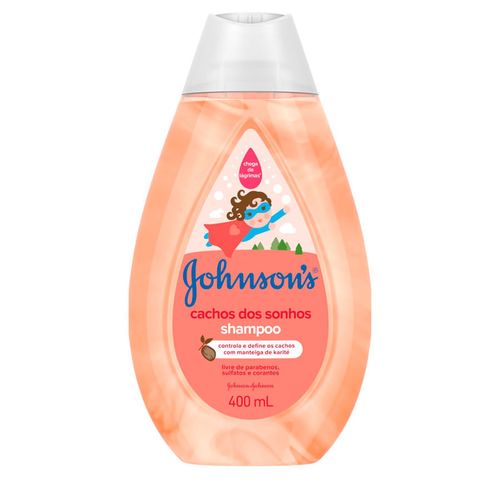 Shampoo Johnsons Baby Cachos Dos Sonhos 400Ml