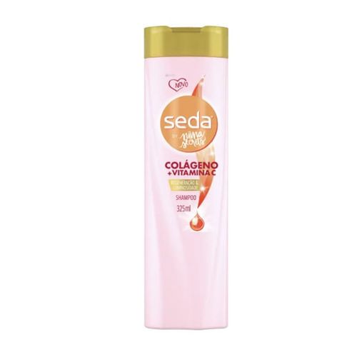 Kit Seda By Niina Secrets Colágeno e Vitamina C Shampoo + Condicionador 325ml