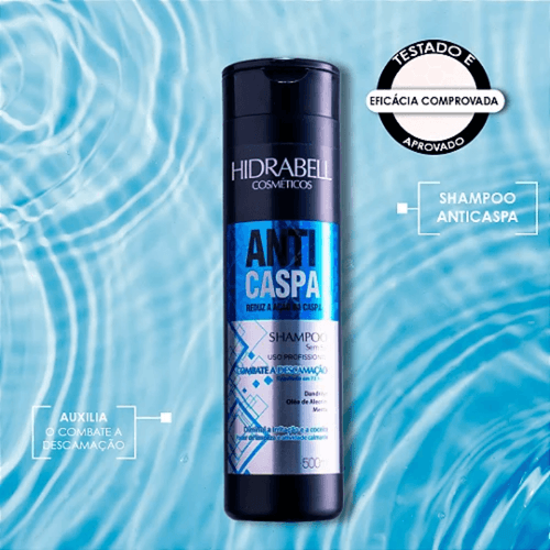 Shampoo Hidrabell Anticaspa 500ml