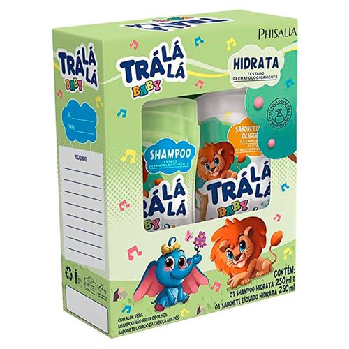 Shampoo+sabonete Líquido Trá Lá Lá Baby 250ml