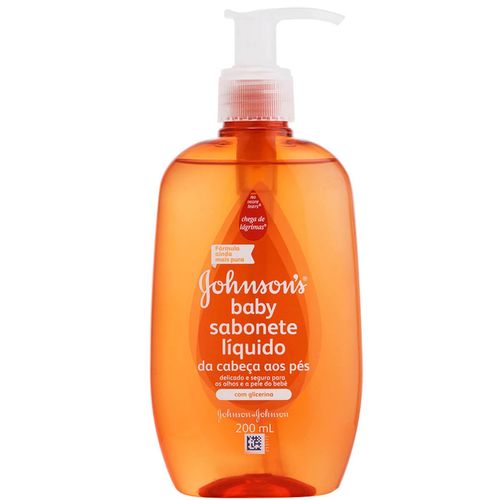 Sabonete Líquido Johnson'S Baby Glicerinado 200Ml