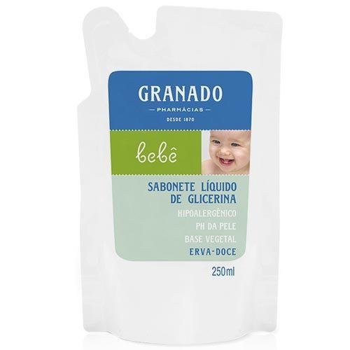 Sabonete Líquido Granado Bebe Erva Doce Refil 250Ml