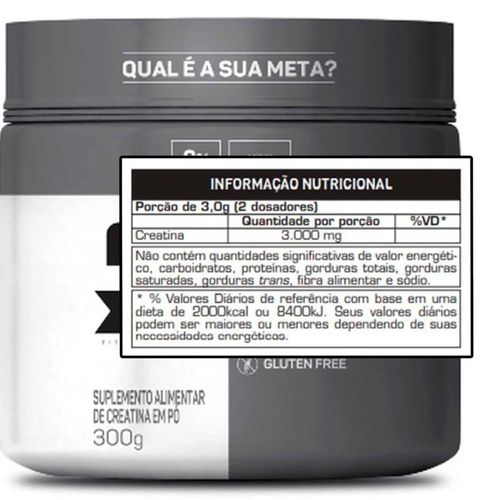 Creatina Max Titanium 300g Monohidratada