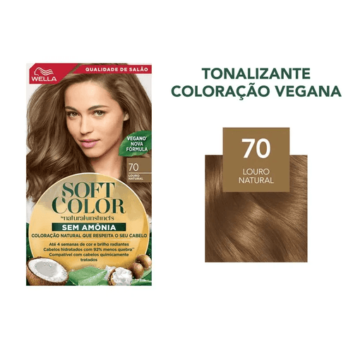 Tonalizante Soft Color 70 Louro Natural