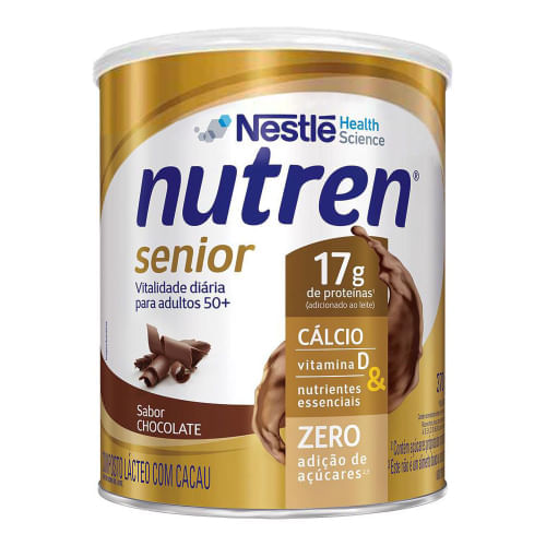 Nutren Senior Suplemento Alimentar Adulto Chocolate 370G