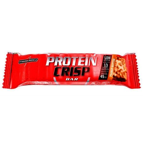 Barra Proteica Integralmedica Protein Crisp Bar Sabor Peanut Butter 45G