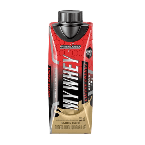 My Whey Protein Shake Pronto Sabor Café Caramel 250Ml Integralmédica