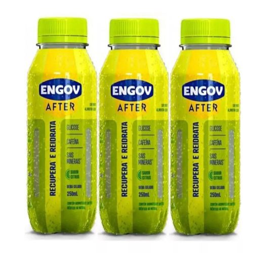 Kit 3 Engov After Citrus 250ml Cada