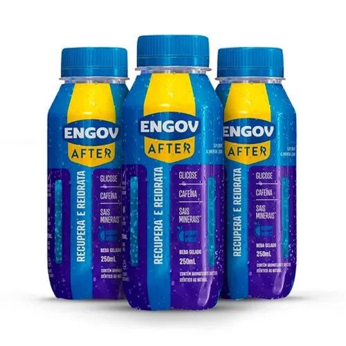 Kit 3 Engov After Berry Vibes 250ml Cada