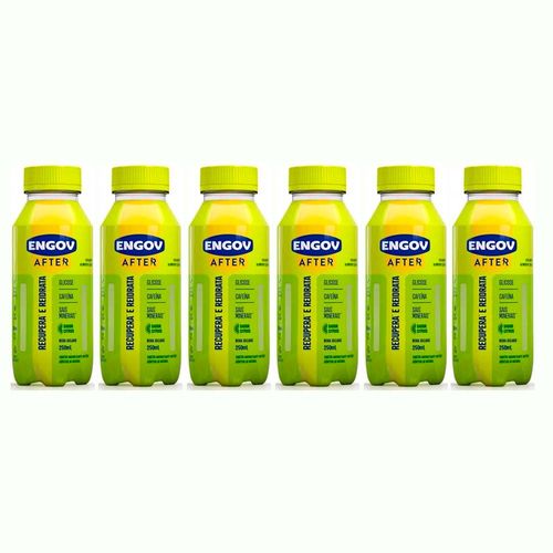 Kit 6 Engov After Citrus 250ml cada