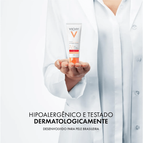 Protetor Solar Facial Pigment Control FPS 60 Vichy Capital Soleil Cor 2.0 40g