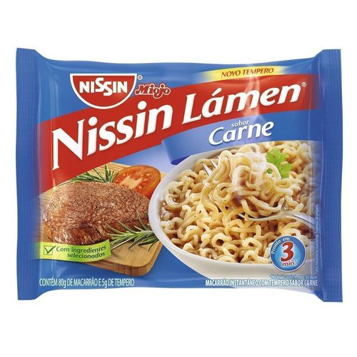 Macarrão Nissin Lamen Carne 85g
