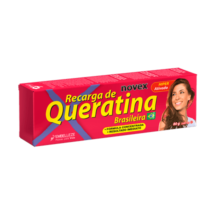 Tratamento Capilar Embelezze Recarga De Queratina 80G