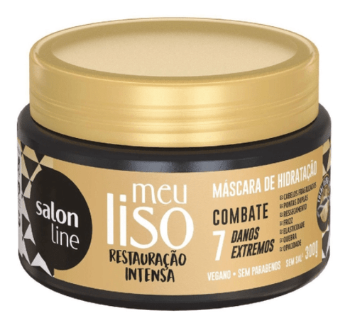 Máscara Hidratação Salon Line Meu Liso Restauração Intensa 300g