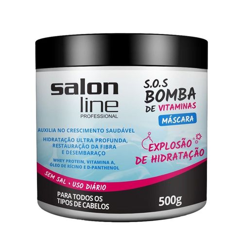 Salon Line SOS Bomba Original Máscara Capilar 500g
