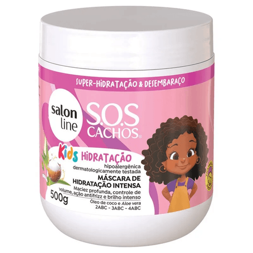Máscara Capilar Salon Line Sos Kids Hidratacao 500G