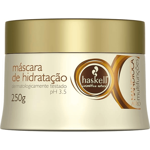 Máscara de Hidratação Haskell 250g Mandioca Afro