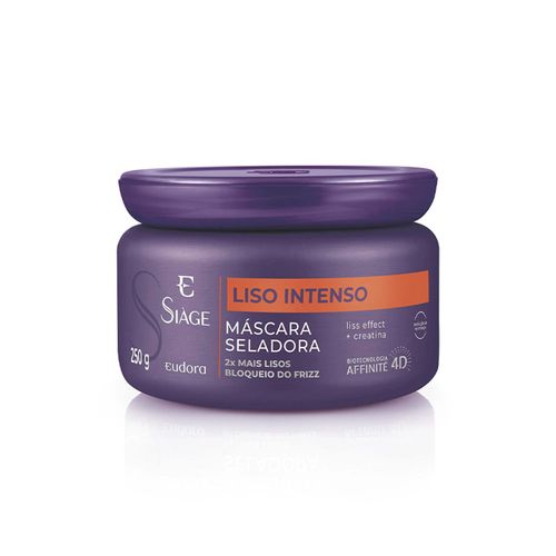 Máscara Capilar Eudora Siàge Liso Intenso 250g