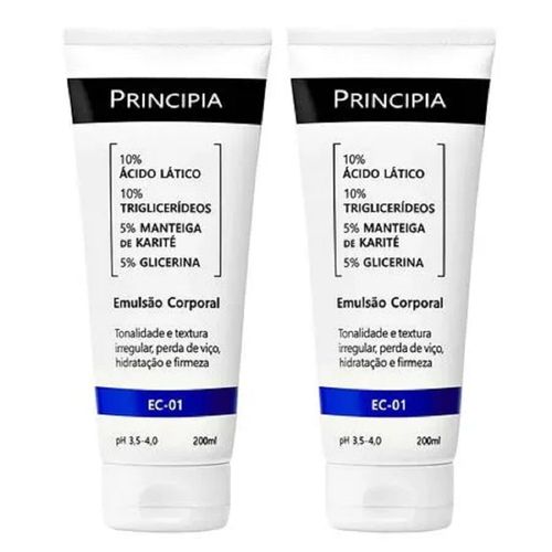 Kit 2 Principia Emulsão Antissináis Corporal EC01 200ml Cada