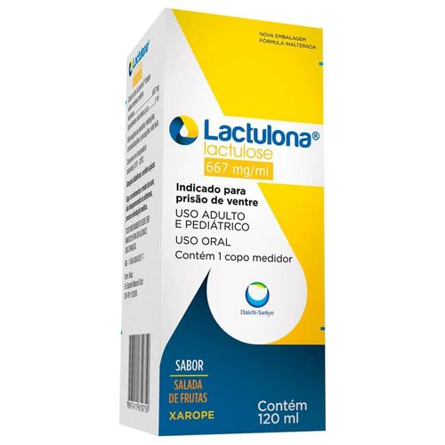 Lactulona 667mg/ml Xarope 120ml