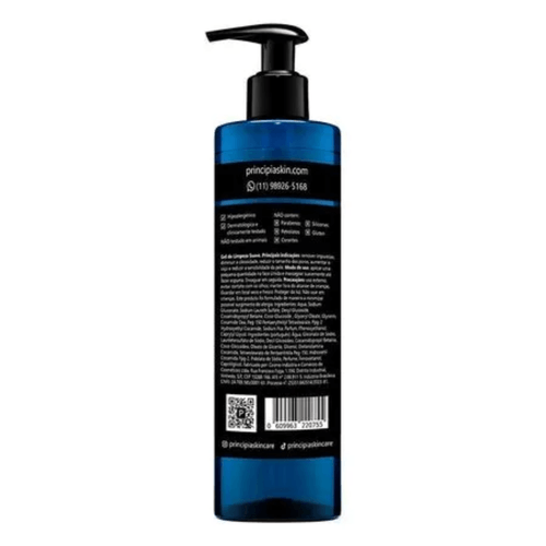Gel de Limpeza Suave Principia Skincare GL-02 com 350ml