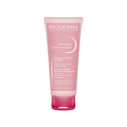 Sensibio Gel Moussant de Limpeza Facial Pele Sensível 100mL