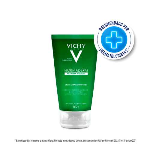 Gel de Limpeza Normaderm Profunda para Pele Oleosa Vichy 60G