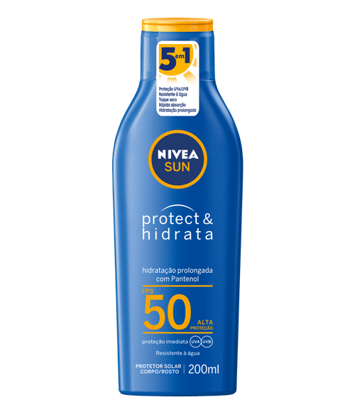 Protetor Solar Nivea Sun Protect e Fresh FPS 50 com 200ml