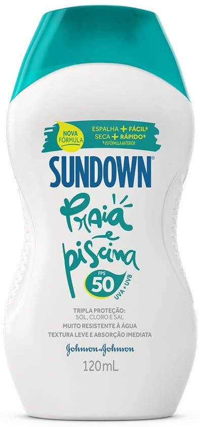 Protetor Solar Sundown Praia E Piscina Fps50 120Ml