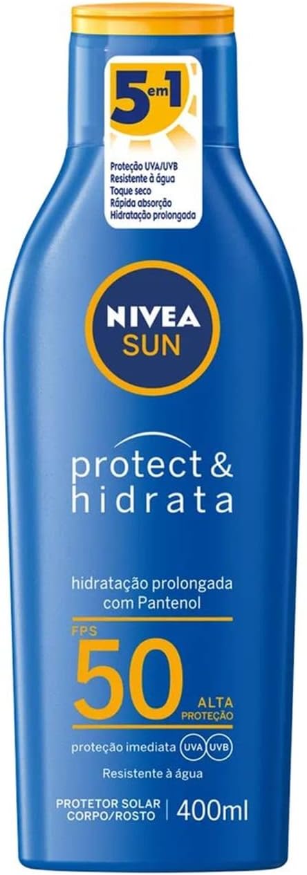 Protetor Solar Nivea Sun Protect & Hidrata FPS50 com 400ml