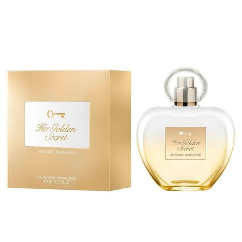 Perfume Her Golden Secret Antonio Banderas Feminino Eau de Toilette com 80ml
