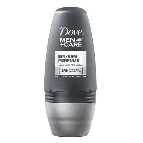 Desodorante Roll On Dove Masculino Sem Perfume 50Ml