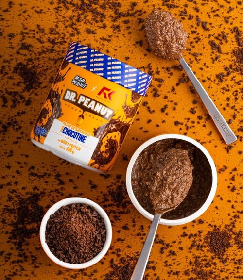 Pasta de Amendoim Chocotine Com Whey Protein Dr.peanut 600g